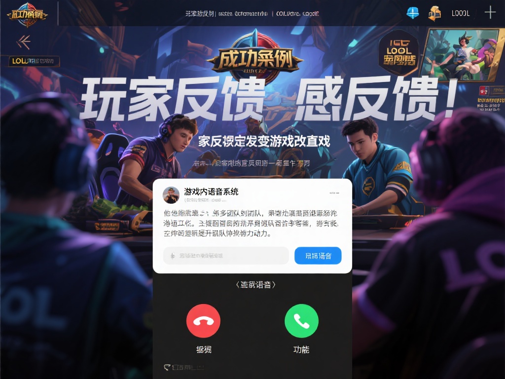 LOL官网首页玩家互动,分享你的游戏创意与想法 成功案例:玩家反馈如何改变游戏
为了让